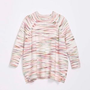 Lou and Grey Loft rainbow oversized sweater